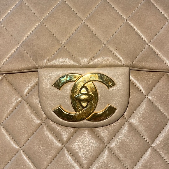 CHANEL CLASSIC VINTAGE 1991-1992 MAXI - Picture 13 of 14